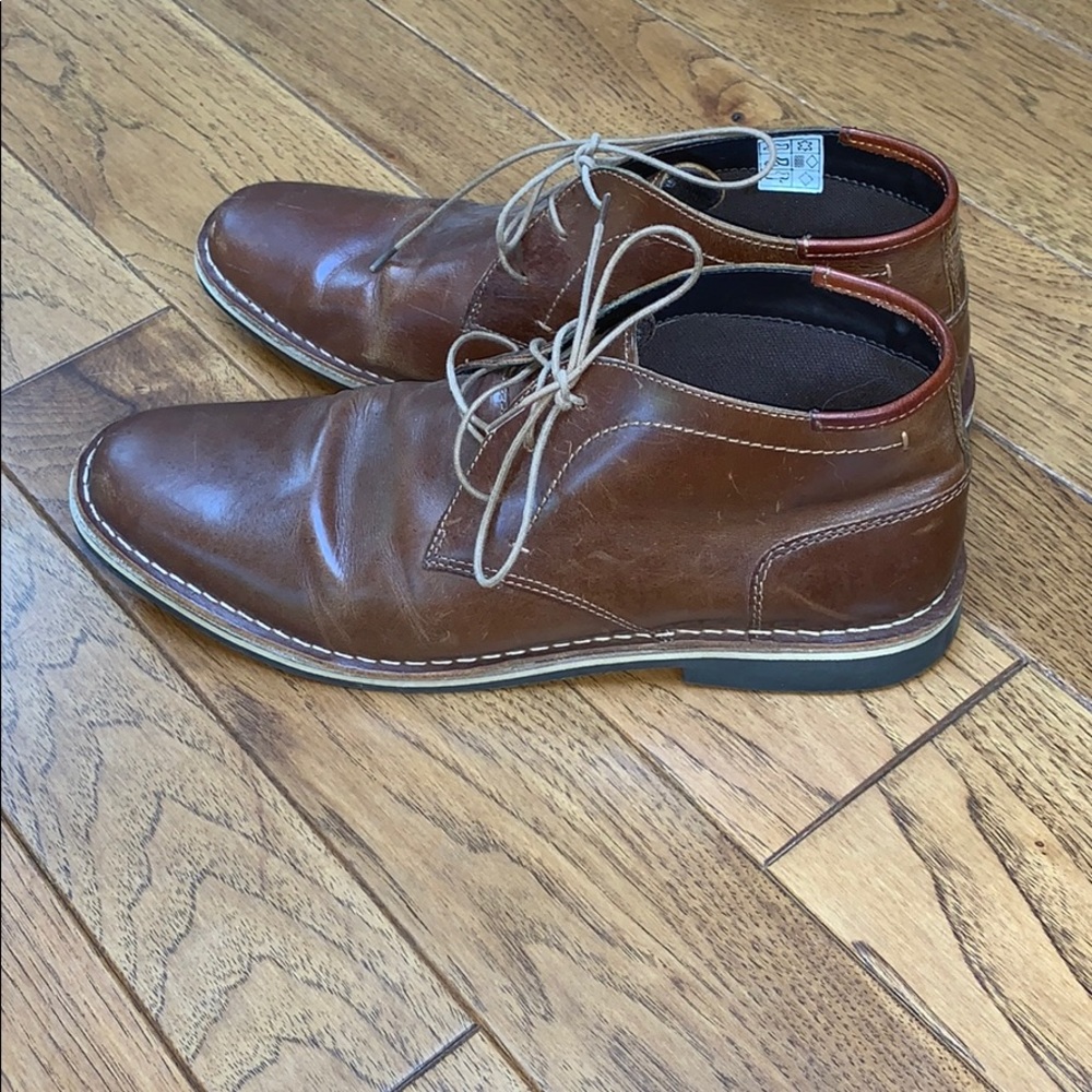 STEVE MADDEN Harken Cognac Boots